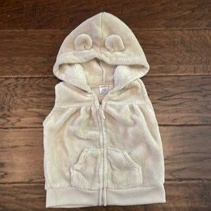 Carter’s light tan hooded vest